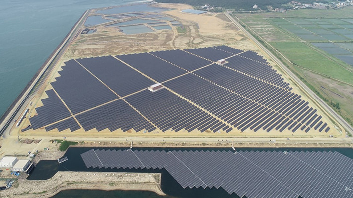 한국동서발전 (25MW-전기공사) (육상 태양광) - 솔라플레이 시공실적