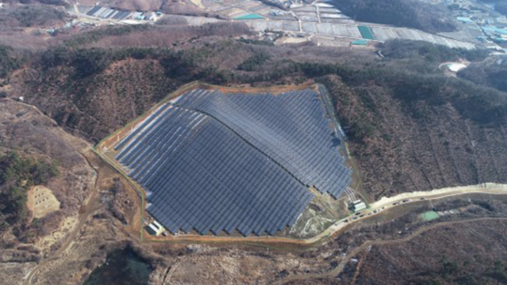 청주 두리그린/파워그린 에너지 (6MW) (육상 태양광) - 솔라플레이 시공실적